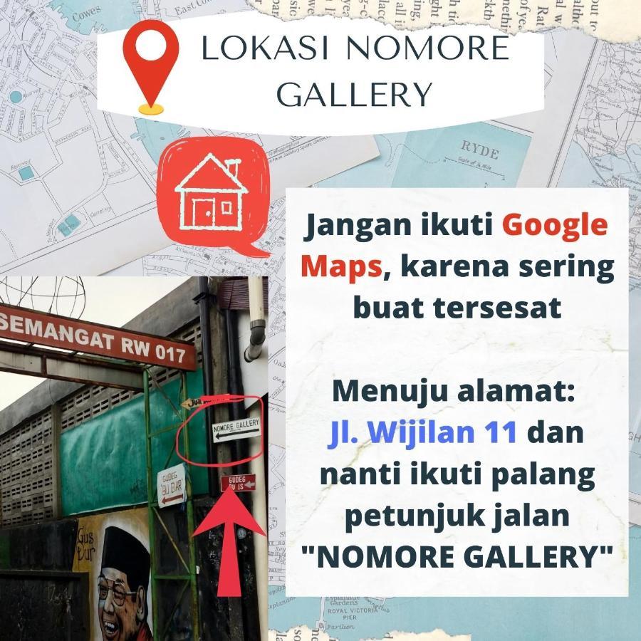 "Nomore" Gallery And Guesthouse Yogyakarta Dış mekan fotoğraf